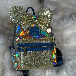 EXCLUSIVE 🌟 HTF 🌟 Disney 50th anniversary Loungefly backpack 🌟 NWT